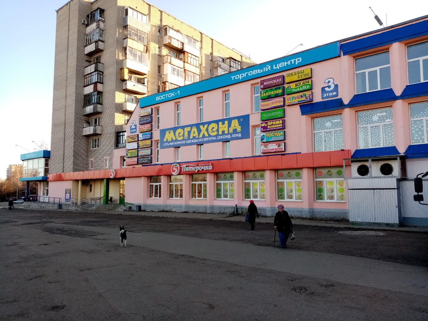 Торговый Центр «Восток» предлагает в аренду торговую площадь.

Расположена на втором этаже над  оператором Пятерочка.

Открытая планировка на колоннах, есть лифт и санузел.

Рассмотрим любой вид деятельности.

В т.ч. и под лёгкое производство.

Долгосрочная аренда.